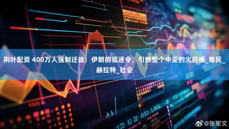 荆叶配资 400万人强制迁徙：伊朗的驱逐令，引燃整个中亚的火药桶_难民_赫拉特_社会