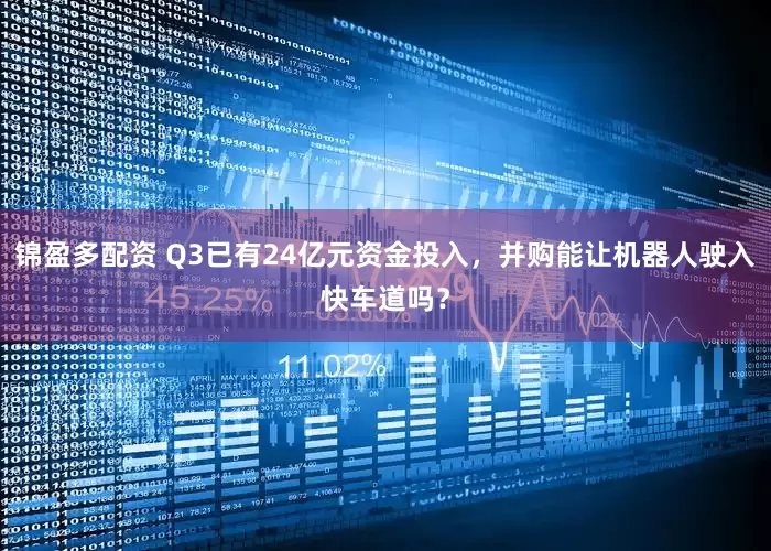 锦盈多配资 Q3已有24亿元资金投入，并购能让机器人驶入快车道吗？